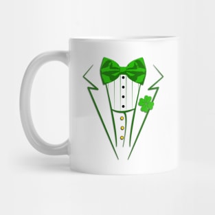 Saint Patrick's Day Irish Funny Tuxedo Costume Pub Mug